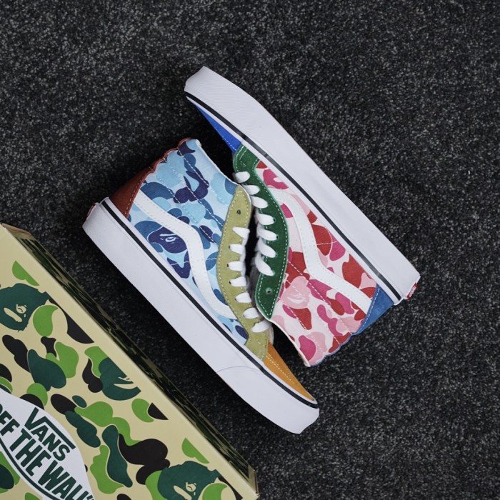 Vans Sk8-Hi DX Bape Multi Camo