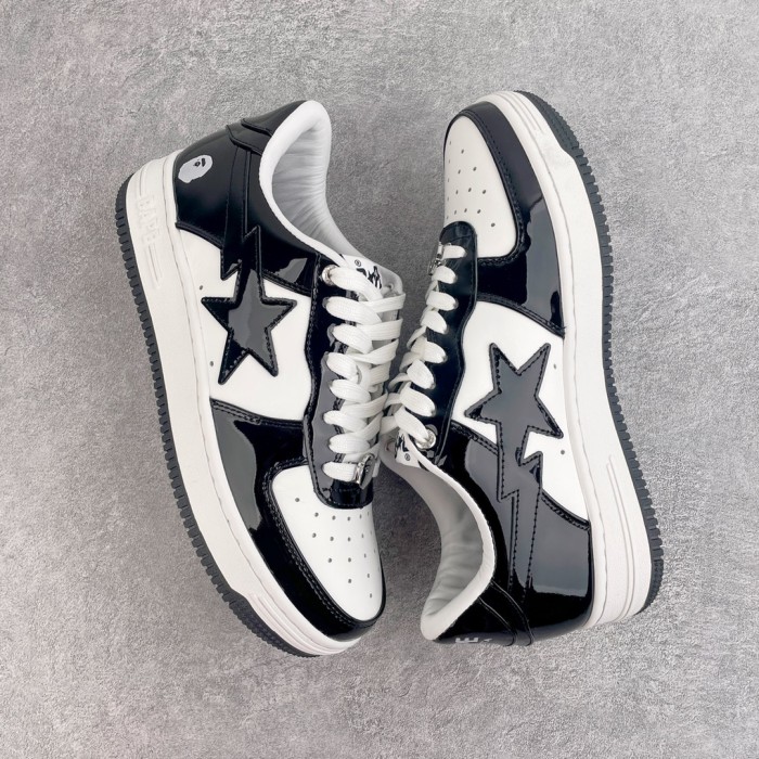 A Bathing Ape Bape Sta Low Black