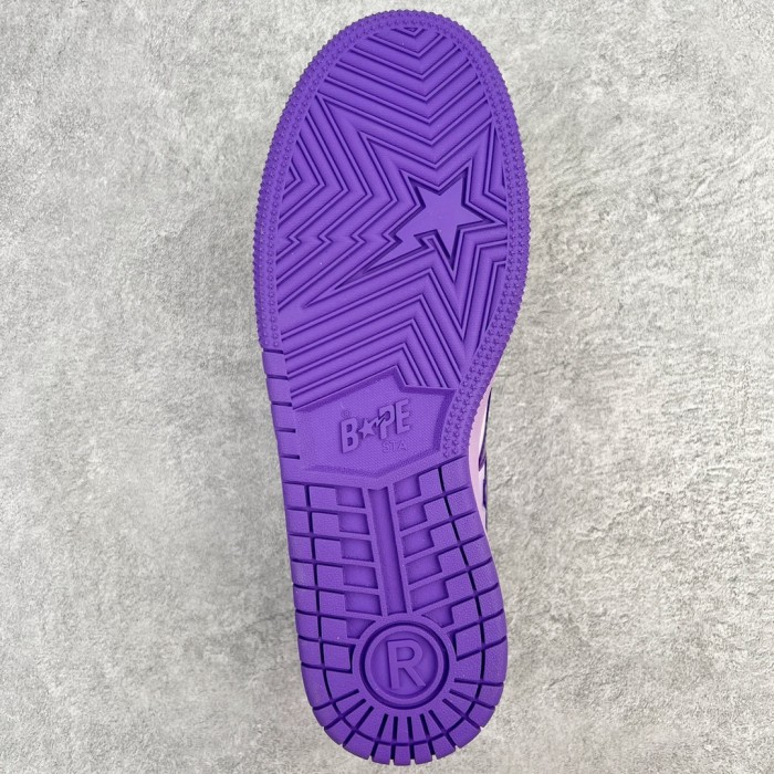 A Bathing Ape Bape SK8 Sta Purple