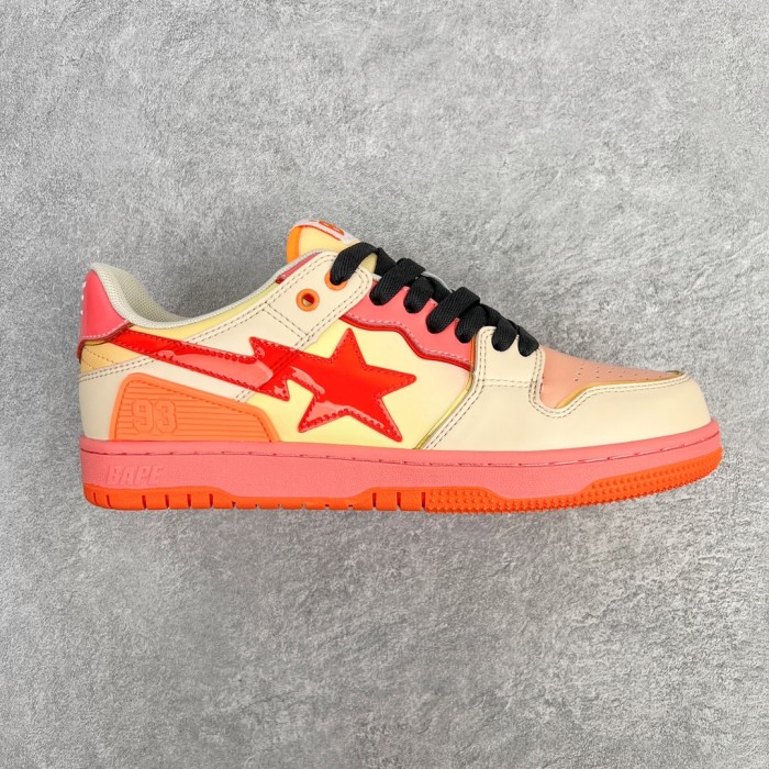 A Bathing Ape Bape SK8 Sta Orange