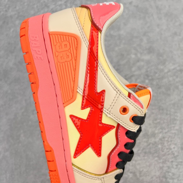 A Bathing Ape Bape SK8 Sta Orange