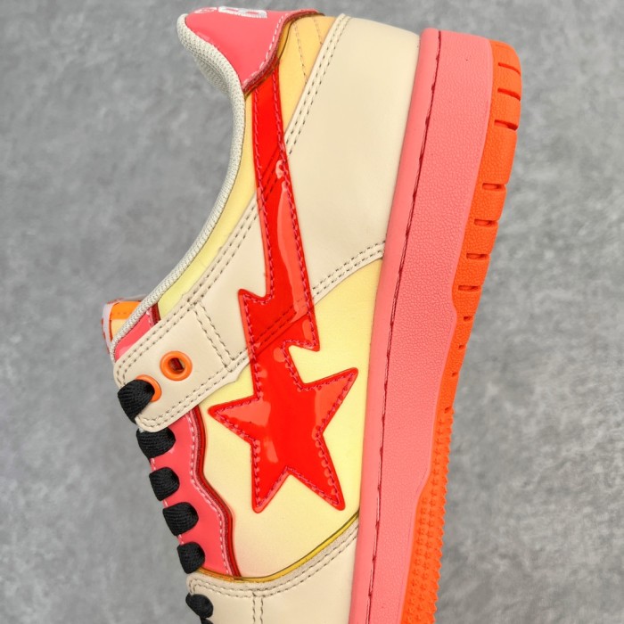 A Bathing Ape Bape SK8 Sta Orange