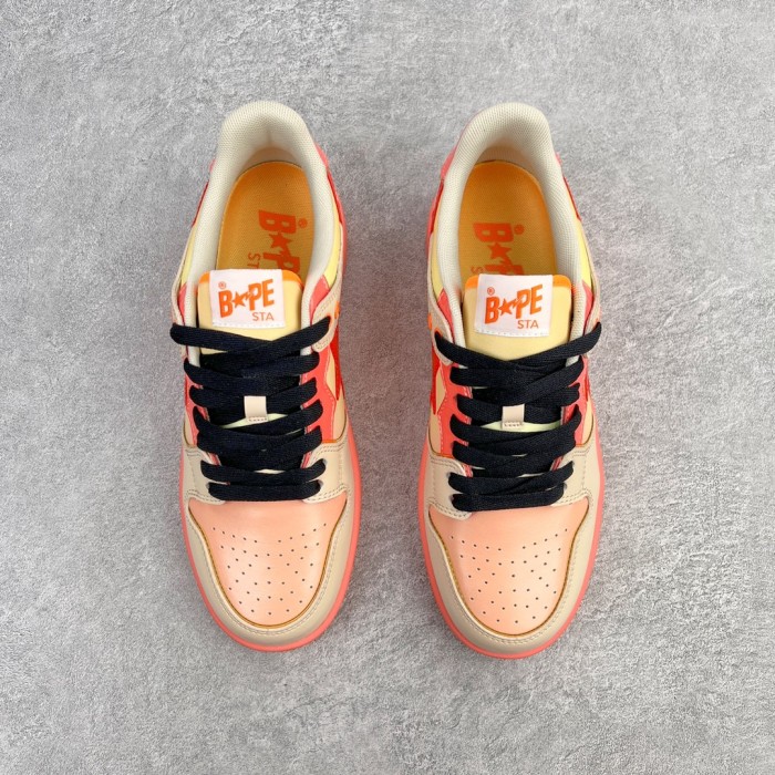 A Bathing Ape Bape SK8 Sta Orange