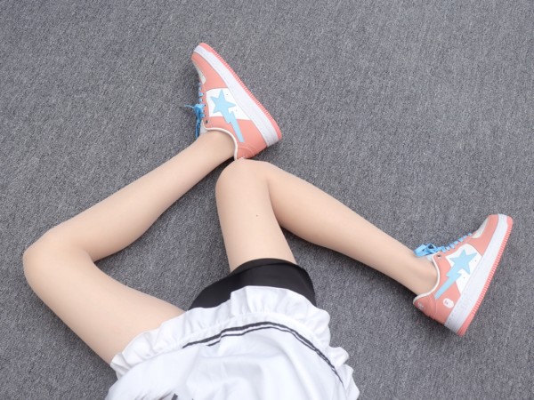 A Bathing Ape Bape Sta Pastel Pink