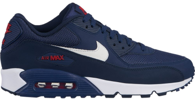 Nike Air Max 90 Midnight Navy University Red White