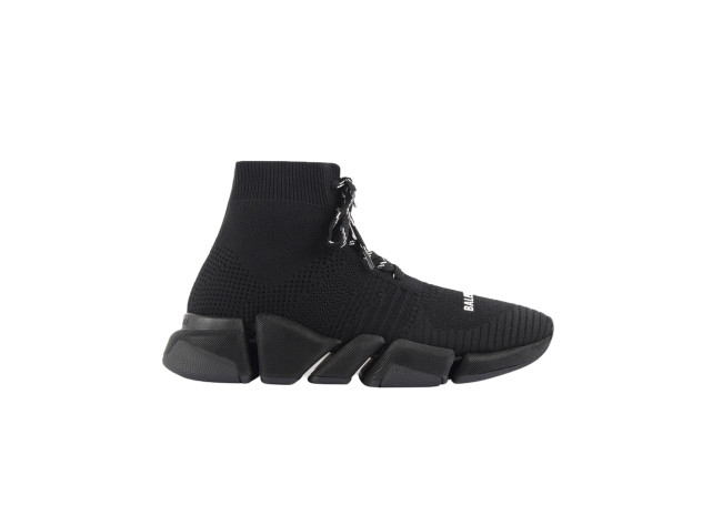 Balenciaga Speed 2.0 Lace Up Black (W)