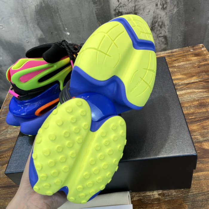 Balmain Unicorn Low-Top Multicolor