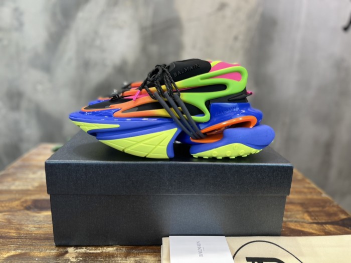 Balmain Unicorn Low-Top Multicolor