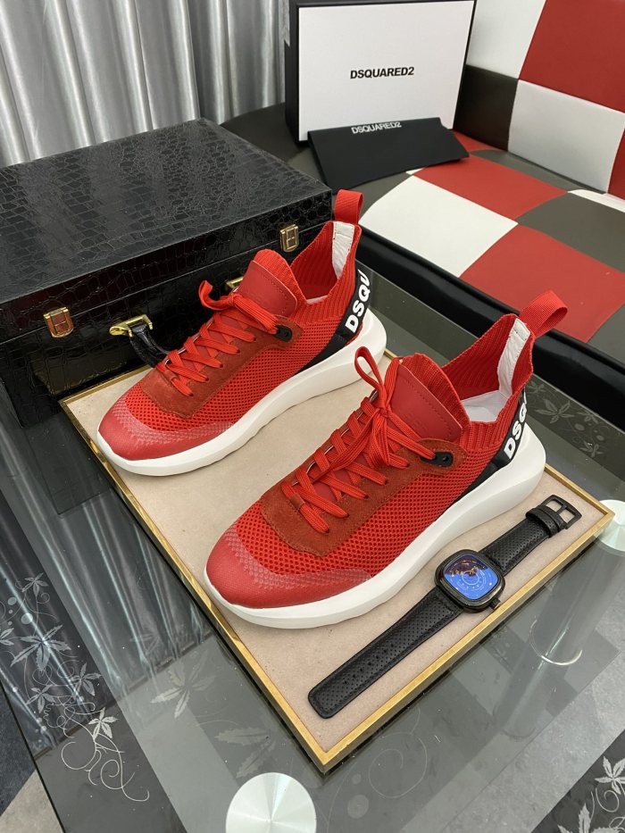 DSQUARED 2 Casual Shoes Women's Red