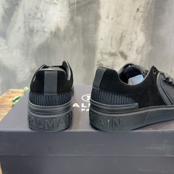 BALMAIN Stylish Skateboarding Shoes Men's Black