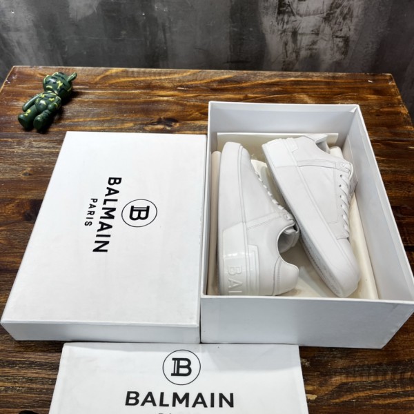 Balmain B-Court Low-Top White