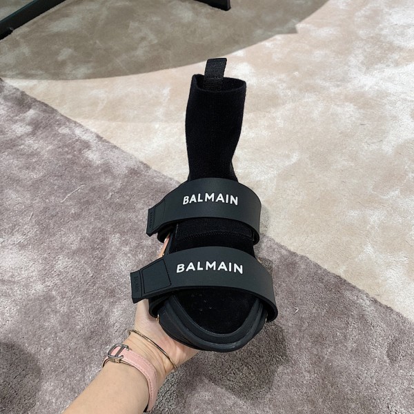 Balmain B-Bold High-Top Black Gold