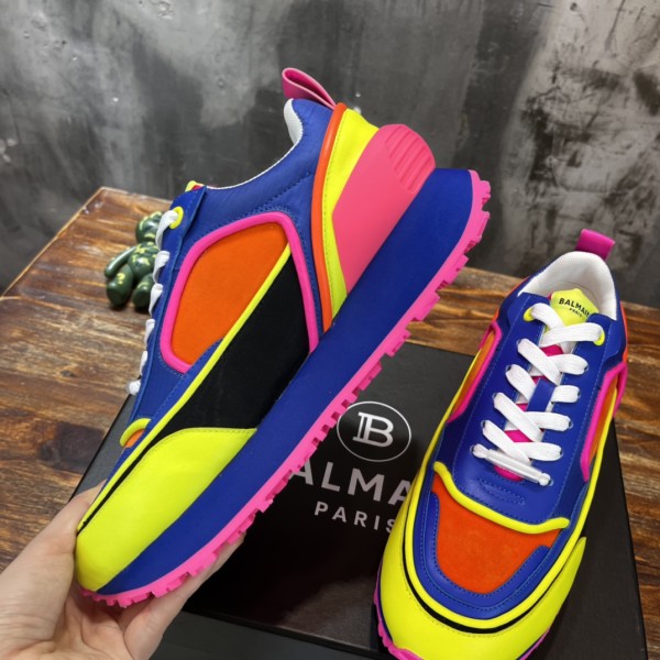 BALMAIN Racer Casual Shoes Men's Multicolor