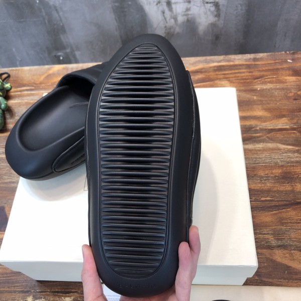 Balmain B-IT Mules Black