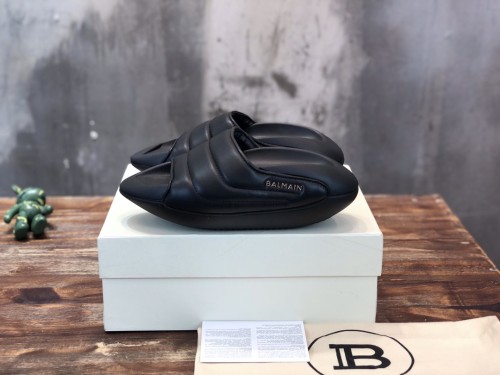 Balmain B-IT Mules Black