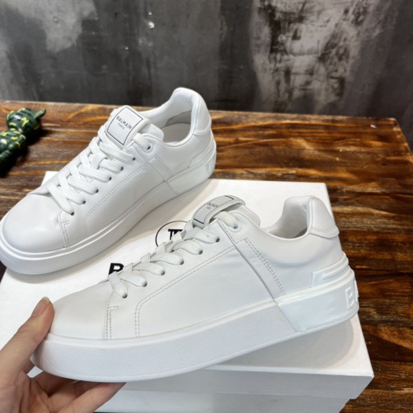 Balmain B-Court Low-Top White