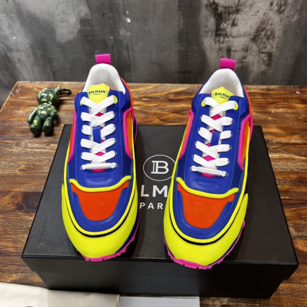 BALMAIN Racer Casual Shoes Men's Multicolor