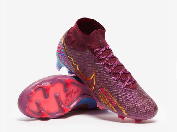 Nike Zoom Superfly 9 Elite KM FG Mbappe Dark Beetroot