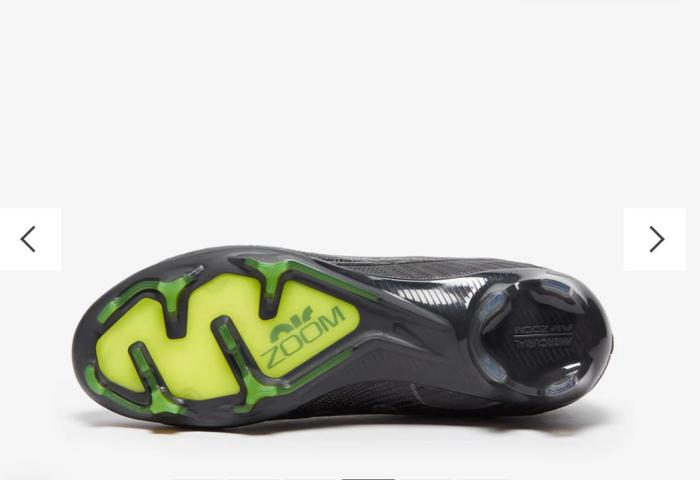 Nike Zoom Mercurial Vapor 15 Elite SG-Pro Anti-Clog Traction Black White Volt