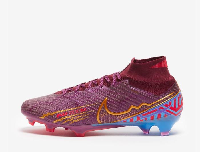 Nike Zoom Superfly 9 Elite KM FG Mbappe Dark Beetroot