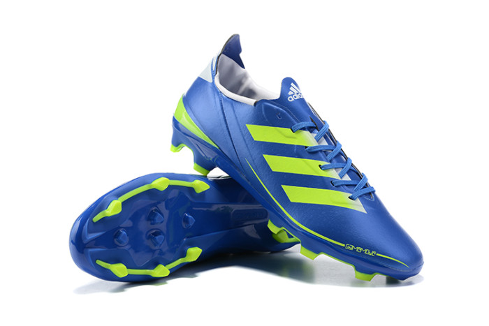 Adidas Gamemode FG Firm Ground Slip Resistant Soccer Shoes Men's Blue Yellow