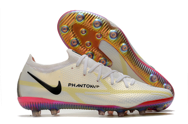 Soccer shoes Nike Phantom GT2 Elite FG White Bright Crimson CZ9890-121