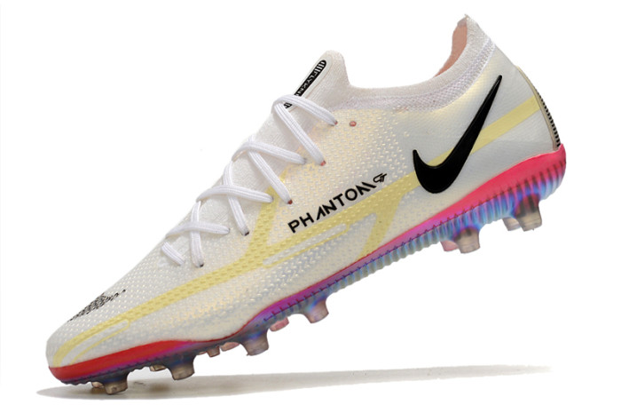 Soccer shoes Nike Phantom GT2 Elite FG White Bright Crimson CZ9890-121
