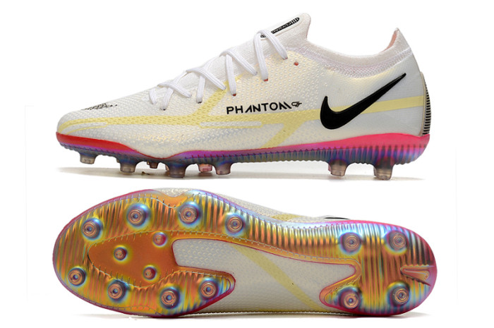 Soccer shoes Nike Phantom GT2 Elite FG White Bright Crimson CZ9890-121
