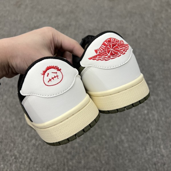Jordan 1 Retro Low OG SP Travis Scott Olive (Women's)