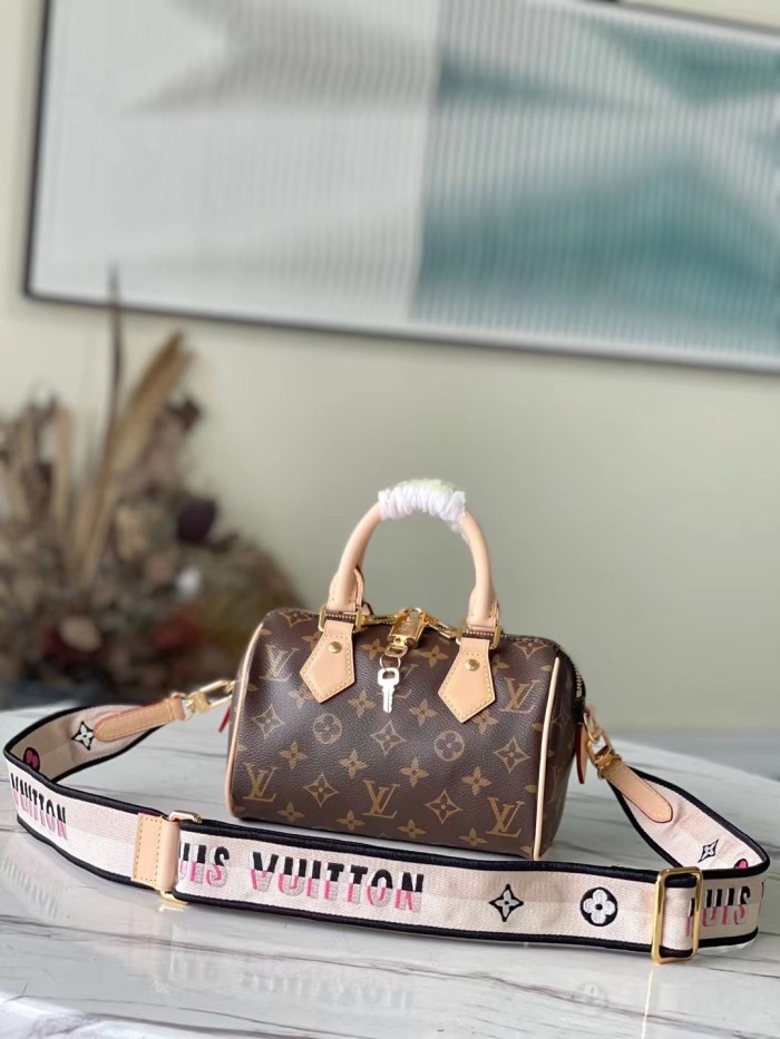 LOUIS VUITTON M46222 Speedy Bandoulière 20 M46234 size 20.5*12*13.5 cm