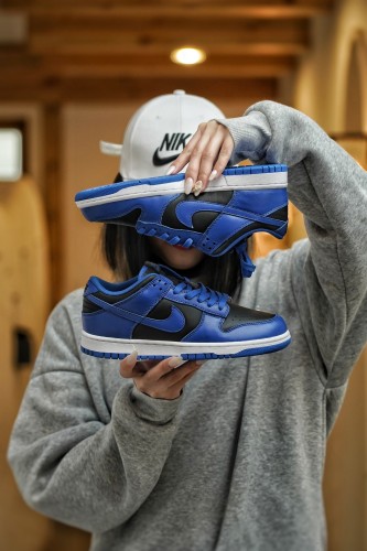 Nike Dunk Low Retro Black Hyper Cobalt (2021)