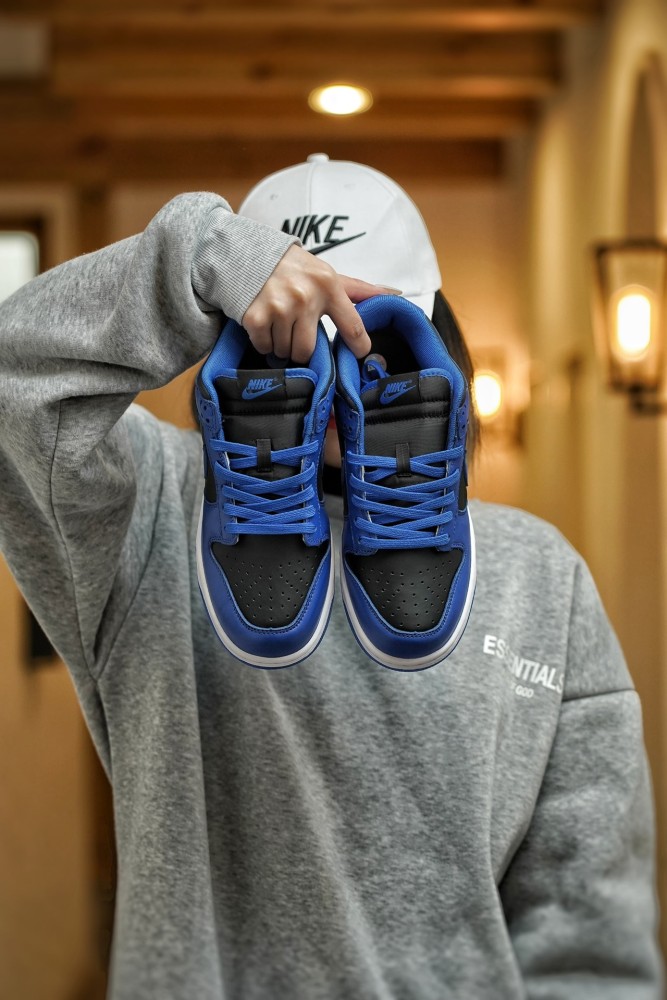 Nike Dunk Low Retro Black Hyper Cobalt (2021)