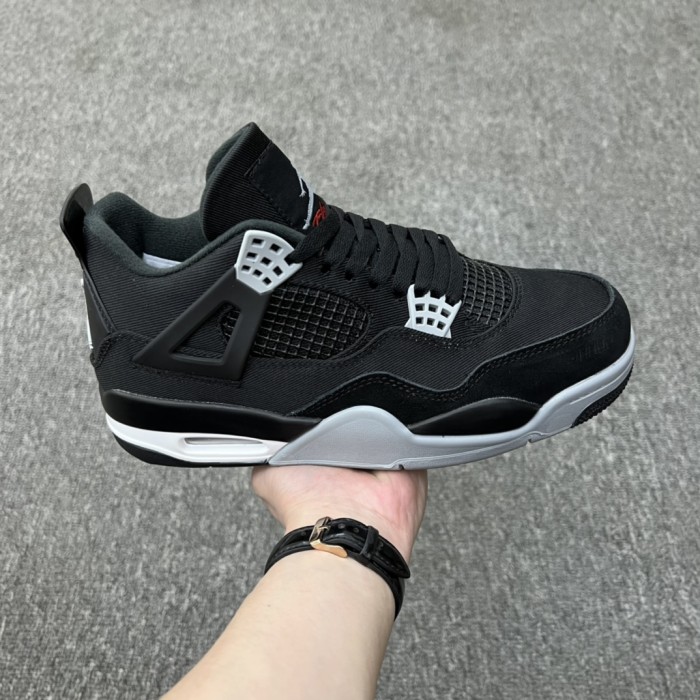 Jordan 4 Retro SE Black Canvas