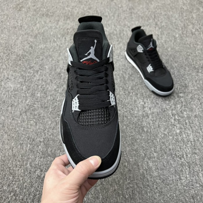 Jordan 4 Retro SE Black Canvas