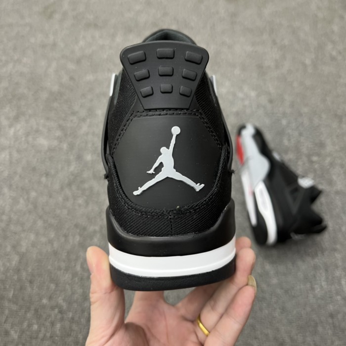 Jordan 4 Retro SE Black Canvas