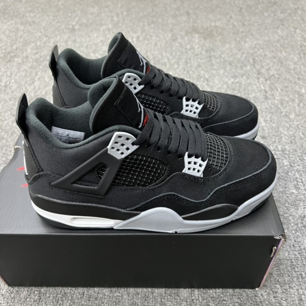 Jordan 4 Retro SE Black Canvas