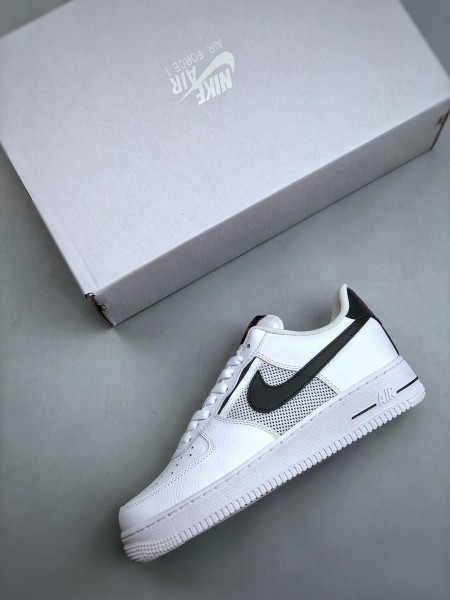 Nike Air Force 1 Low Mesh Pocket White Black
