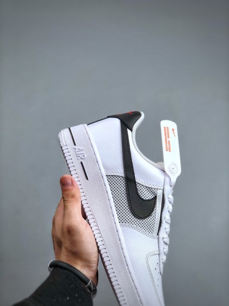 Nike Air Force 1 Low Mesh Pocket White Black