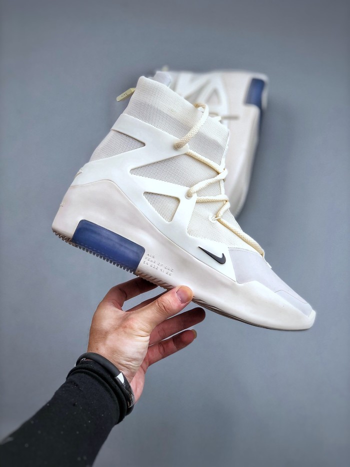 Nike Air Fear Of God 1 Sail Black