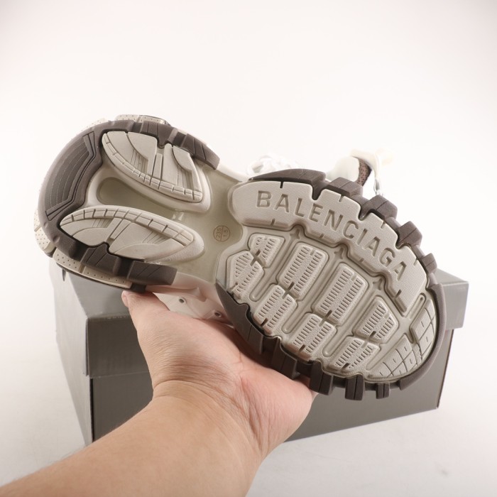 Balenciaga Track 1.0 Sneakers 'White Brown'