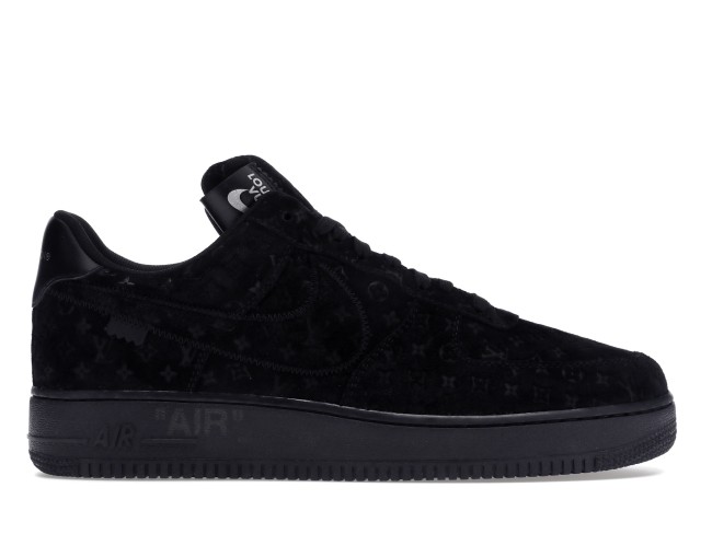 Louis Vuitton Nike Air Force 1 Low By Virgil Abloh Black