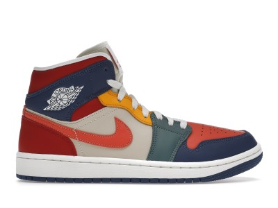 Jordan 1 Mid SE Multi Color (2022) (W)