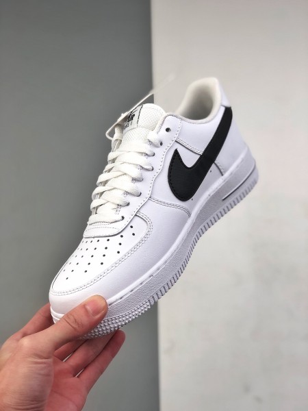 Nike Air Force 1 Low '07 FM Cut Out Swoosh White Black