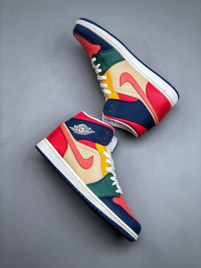 Jordan 1 Mid SE Multi Color (2022) (W)