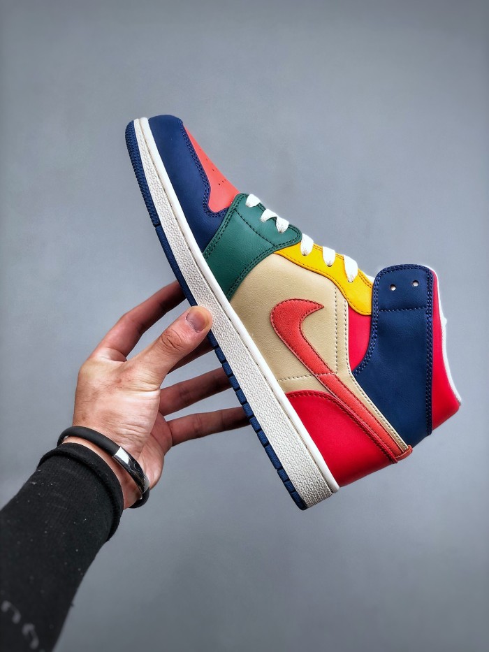 Jordan 1 Mid SE Multi Color (2022) (W)