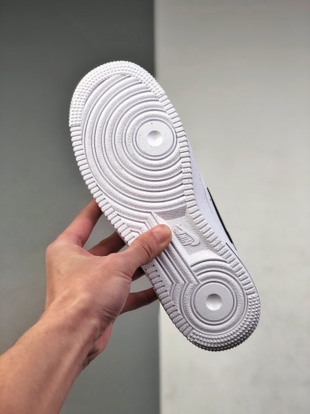 Nike Air Force 1 Low '07 FM Cut Out Swoosh White Black