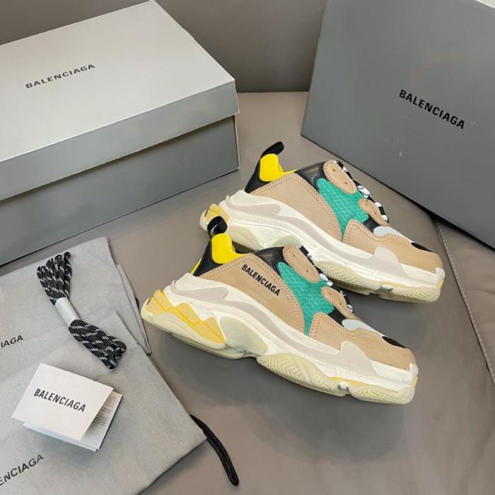 Balenciaga Triple S Beige Green Yellow (2018 Reissue)