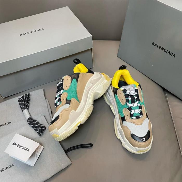 Balenciaga Triple S Beige Green Yellow (2018 Reissue)