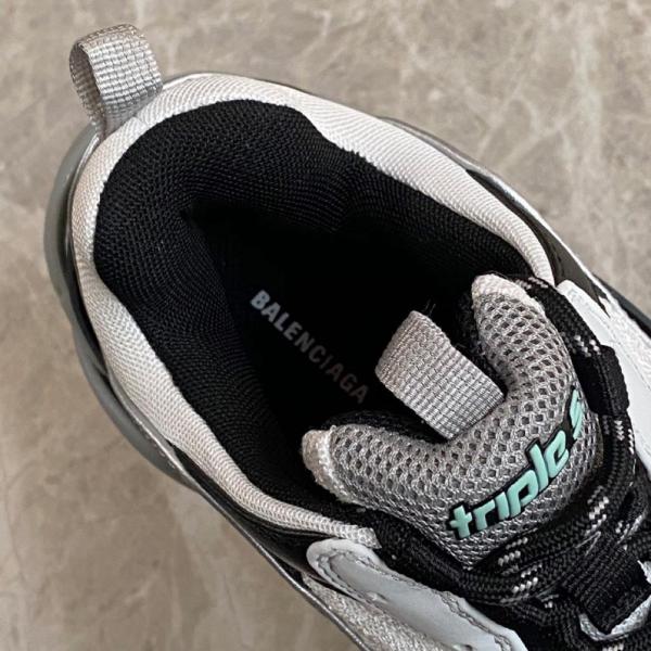 Balenciaga Triple S Grey Metallic