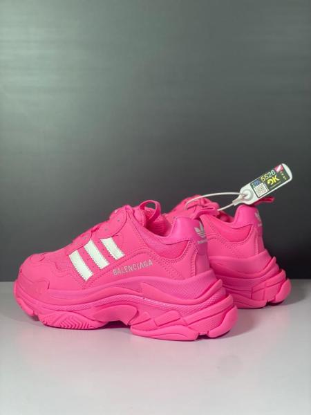 Balenciaga x adidas Triple S Neon Pink (W)